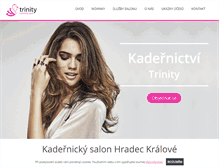 Tablet Screenshot of kadernictvi-trinity.cz